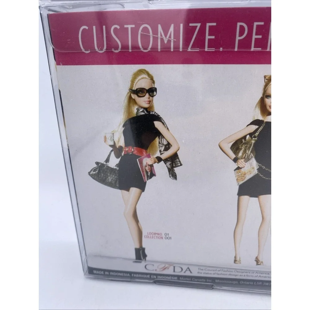 2009 Barbie Basics Accessory Pack Black Label Look No. 04 Collection 001-NRFB